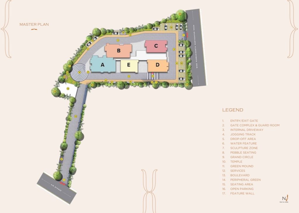 Mirania Evara master layout plan